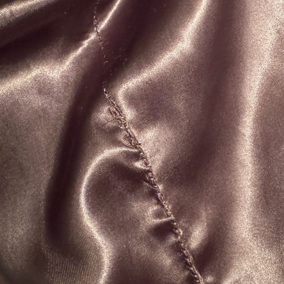 Moschino Jeans Suede ruffle jacket brown, size8 - Picture 10 of 11